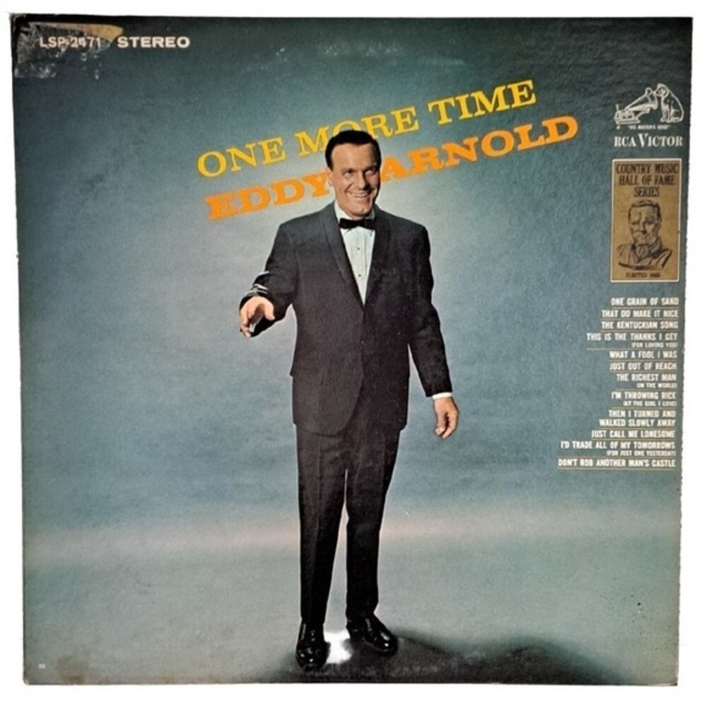 RCA Victor One More Time Eddy Arnold Vinyl LP 12" 1960s Country‎ Music LSP-2471